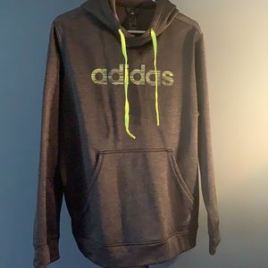 Grey adidas hoodie